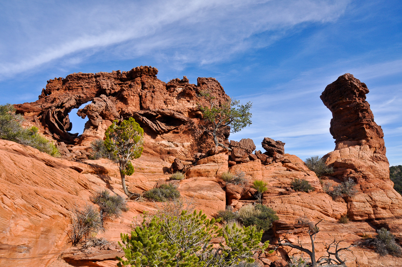 Double Barrel Arch - Vermilion Cliffs National Monument, Arizona
