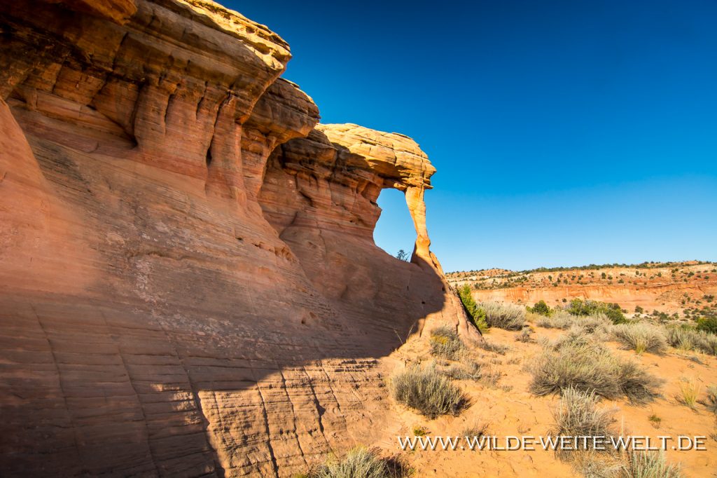 Trail-to-Little-Jumbo-Arch-Hole-in-the-Rock-Road-Grand-Staircase-Escalante-National-Monument-Utah Little Jumbo Arch