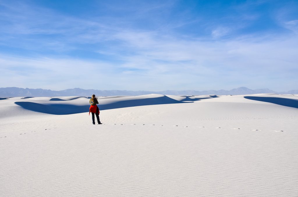 Gypsum-Dunes-Road-White-Sands-National-Monument-New-Mexico-300x199 White Sands National Monument