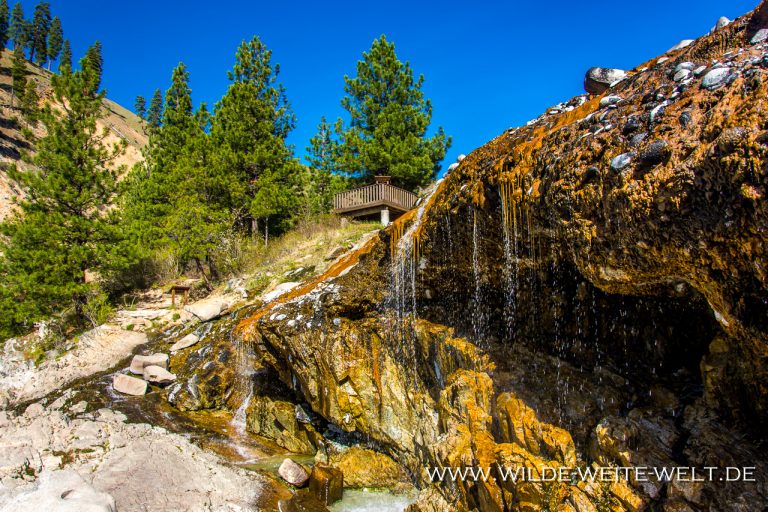 Hot Springs in Idaho entlang des Hyw 21 Snake Pit & Bonneville