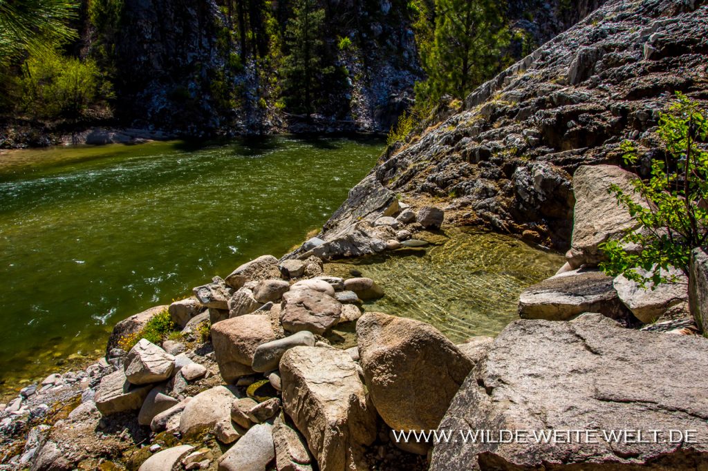 Hot Springs in Idaho entlang des Hyw 21 Snake Pit & Bonneville