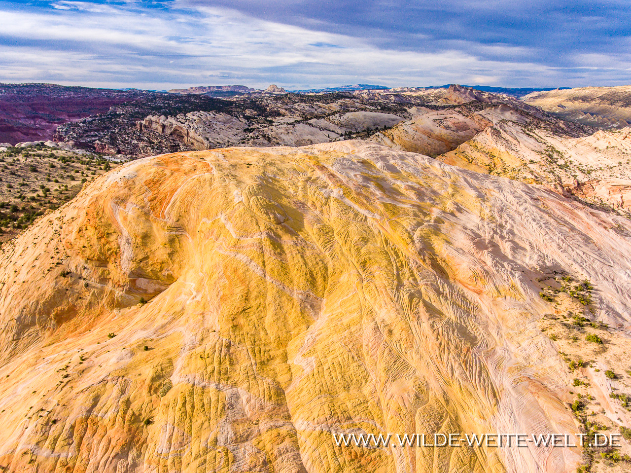Yellow-Rock-Cottonwood-Canyon-Road-Grand-Staircase-Escalante-National-Monument-Utah-9 Aerial View of Yellow Rock & Cockscomb Cottonwood Canyon Road [Grand Staircase Escalante National Monument]