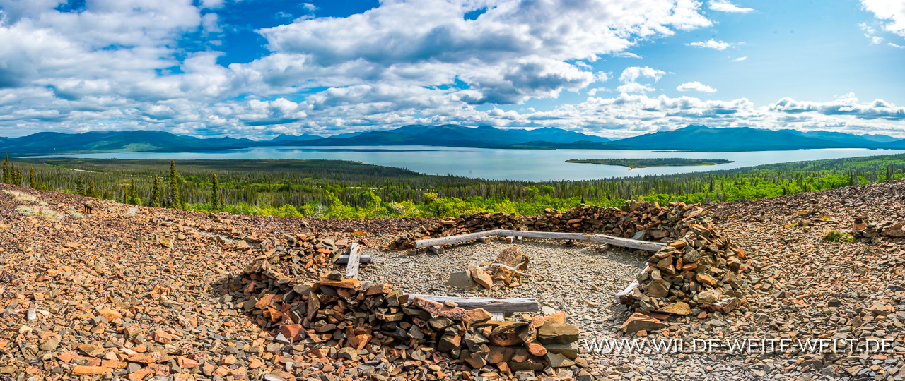 Kluane-Lake-Alaska-Highway-Yukon-7 Landschaften entlang des Alaska & Haines Highway'