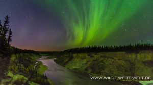 11-Hay-River-Gorge-with-Aurora-Borealis-Twin-Falls-Gorge-Territorial-Park-Mackenzie-Highway-Northwest-Territories-6-300x168 Hay River Gorge with Aurora Borealis